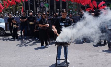 مراسم علمداران حسینی