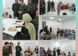 بازید فرمانده ناحیه سپاه شهرستان از موسسه فرهنگی مذهبی علقمه