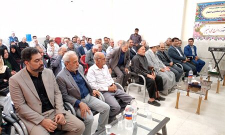 مراسم افتتاح مدرسه خیرساز نیک اندیشان بادرود  با حضور مسئولان شهرستان نطنز