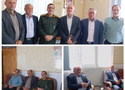 دیدار نماینده مجلس شورای اسلامی از فرمانده ناحیه سپاه شهرستان نطنز