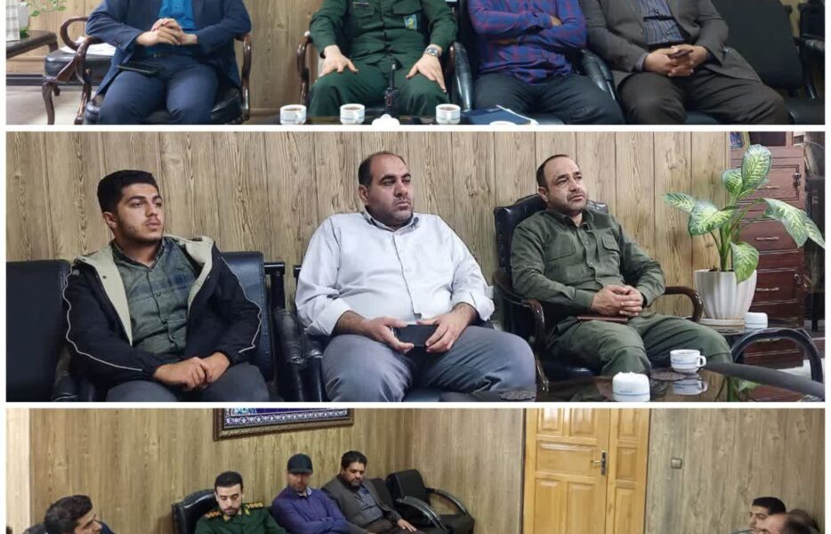 دیدار فرمانده حوزه مقاومت بسیج مالک اشتر با دادستان نطنز