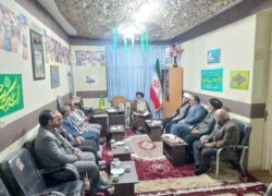 اعضای شورای اسلامی شهر نطنز با امام جمعه و مدیر کل اداره تبلیغات اسلامی دیدار کردند