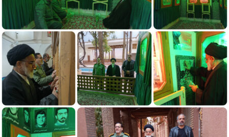 در ادامه سلسله برنامه‌های معنوی «شنبه‌های شهدایی»، آیین حضور بر سر مزار شهدا این هفته در مزار مطهر شهدای روستای تاریخی و زیبای ابیانه نطنز برگزار شد.