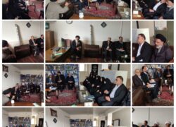 با حضور مسئولین فرهنگی شهرستان نطنز در جلسه کمیته فرهنگی اعتکاف