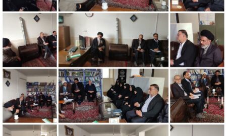 با حضور مسئولین فرهنگی شهرستان نطنز در جلسه کمیته فرهنگی اعتکاف
