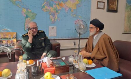 مطالبه گری و پیگیری مسائل شهرستان توسط امام جمعه نطنز در تهران