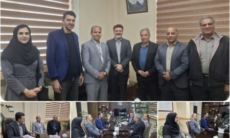 نشست هماهنگی و برنامه ریزی هیات ورزش روستایی عشایری و بازی های بومی محلی با فرمانداری شهرستان نطنز