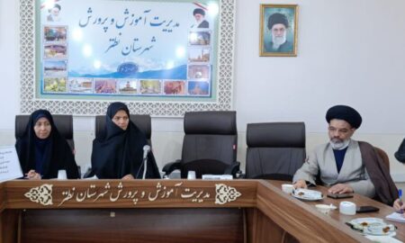جلسه اعتکاف دانش آموزی
