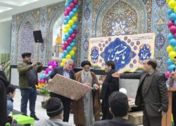 جشن میلاد قمر منیر بنی هاشم(ع) با حضور پرشور مردم