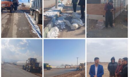 پروژه مهم عمرانی در روستای عباس آباد در حال اجرا می باشد