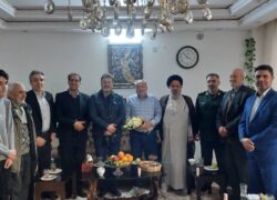 به مناسبت روز جانباز مسئولان شهرستان از جانبازان دیدار کردند