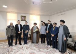 دیدار فرماندار، امام جمعه، رئیس اداره تبلیغات نطنز از جانبازان
