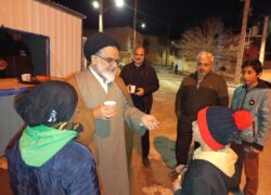 برپایی ایستگاه صلواتی پایگاه امام حسن (ع) مجتبی طامه