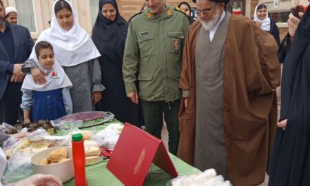 جشن انقلاب مهدوی در مدرسه شهید ماندگار نطنز