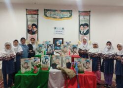 برپایی محفل شهدای نطنز در مدارس قرآنی نور و نورا