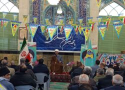 برگزاری دعای پرفیض ندبه در مسجد حضرت حجت(عج) نطنز