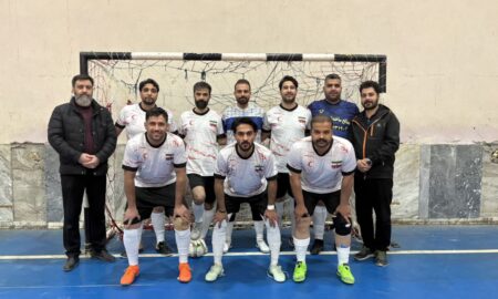 برگزاری مسابقات فوتسال کارمندی