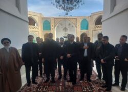 بازدید از امامزاده شاه سلطان حسین(ع)