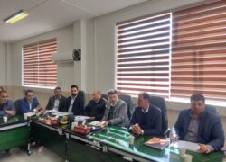 جلسه به دبیری اداره میراث فرهنگی صنایع دستی وگردشگری