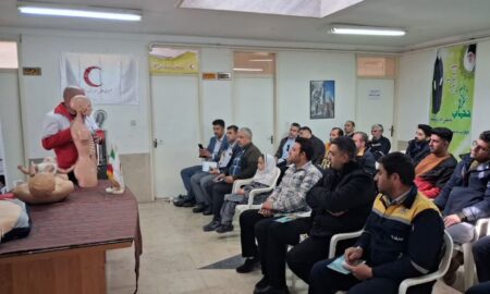 دوره آموزش ضمن خدمت امداد و کمک‌های اولیه