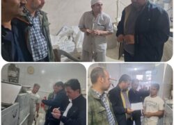 بازرسی شبانه از نانوایی‌های بادرود