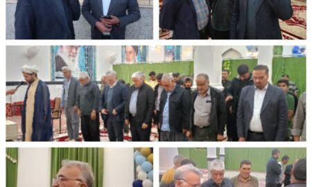 دیدار با اهالی روستای متین آباد