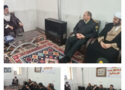 دیدار فرمانده انتظامی نطنز با امام جمعه بادرود