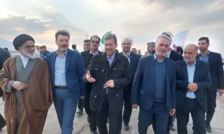 آیین آغاز عملیات اجرایی پروژه‌های عمرانی شهرک‌ها