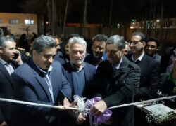 آیین افتتاح و بهره برداری زمین چمن مصنوعی