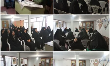 جلسه جهاد تبیین با سخنرانی سرهنگ پاسدار حمید رضازاده