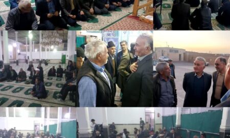 دیدار مردمی دکتر عبدلی با اهالی روستای ده آباد 