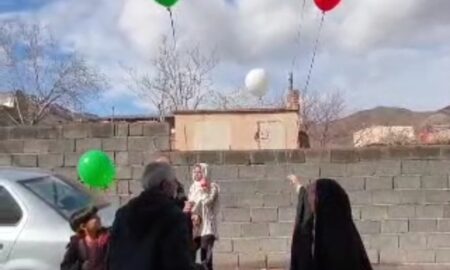 جشن شاد بادکنک‌ها در روستای اوره برگزار شد