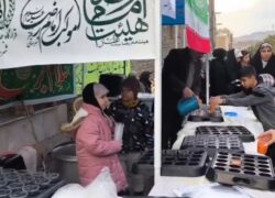 برگزاری جشن خیابانی در بلوار امام رضا(ع) نطنز