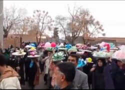 مجمع‌گردانی آئین سنتی نیمه شعبان متین‌آباد و خالدآباد