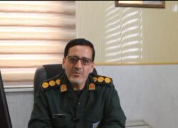 پیام تقدیر و تشکر سرهنگ پاسدار علیرضا شبانی زاده