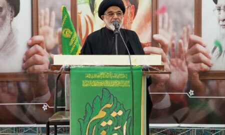 نماز عبادی سیاسی جمعه به امام حجت‌الاسلام والمسلمین حاج سید محسن موسوی امام جمعه