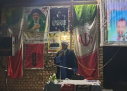 سخنرانی حجت‌الاسلام والمسلمین منصوریان رئیس عقیدتی سیاسی فرماندهی انتظامی شهرستان نطنز