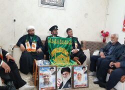 آیین تجلیل از خانواده الهه دیزایی نخستین شهیده نطنز