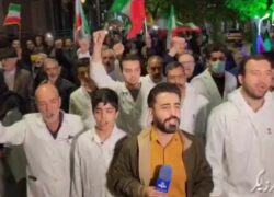 شکوه بیعت مردم نطنز در شب پنجاه و ششم