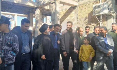 حضور مداح کشوری سیدرضا نریمانی در شهرستان