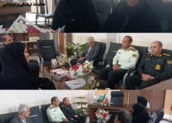 فرمانده انتظامی شهرستان نطنز با رئیس آموزش و پرورش دیدار کرد.