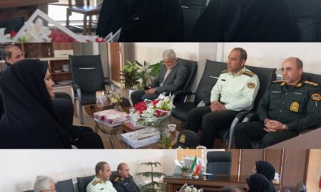 فرمانده انتظامی شهرستان نطنز با رئیس آموزش و پرورش دیدار کرد.