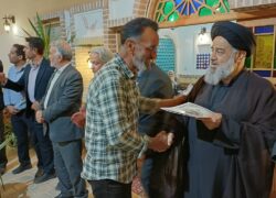 برگزاری مراسم تجلیل از کارگران دهیاری ها و شرکت تعاونی دهیاری‌های بخش بادرود