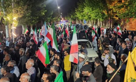 موج شصت و سوم مردم شهرستان اولیاالله نطنز با شکوهترین از شب های گذشته    
