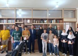 اهدای جوایز منتخبین برتر در طرح ملی همیار گاز شهرستان نطنز
