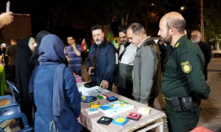 بازدید مهندس کیهانی فرماندار محترم شهرستان و مهندس اطیابی شهردار نطنز