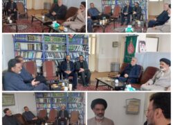 دیدار فرماندار شهرستان نطنز با کارکنان اداره تبلیغات اسلامی