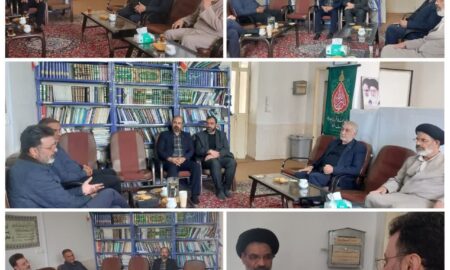 دیدار فرماندار شهرستان نطنز با کارکنان اداره تبلیغات اسلامی