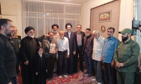 دیدار با پدر شهید غلامرضا عمادی 