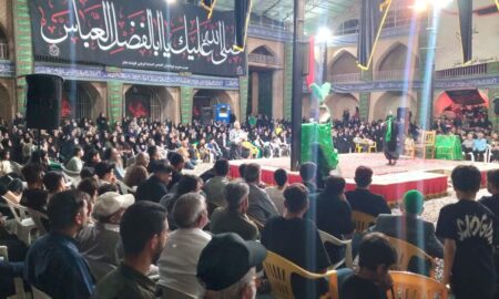 برگزاری تعزیه مجلس شهادت حضرت علی اکبر علیه السلام یادبود جوان ناکام ابوالفضل قربی ورهبر شهید